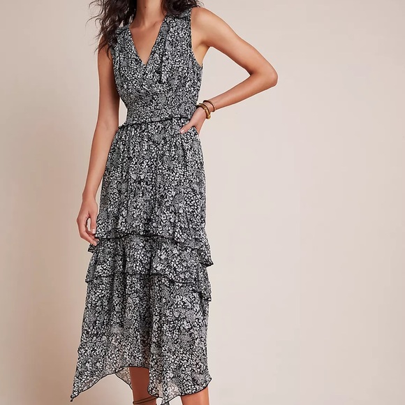 Anthropologie Dresses & Skirts - Anthropologie Marcella Tiered Midi Dress